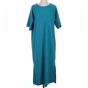 Entro textured t-shirt dress